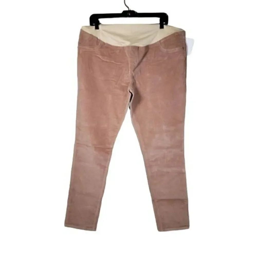 Isabel Maternity Crossover Panel Skinny Jeans Sz 14